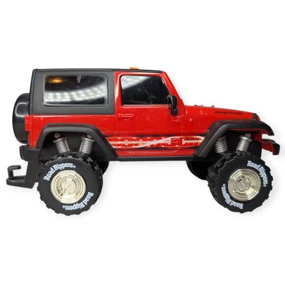 Road Rippers Jeep Wrangler Rubicon Off Road Crew w/Lights & Sounds Toy Car WORKS - Picture 1 of 15